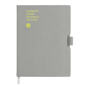 Caran d'Ache A5 Canvas Note Book - Grey