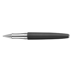 Caran d'Ache Leman Black Matte Rhodium Roller Ball Pen