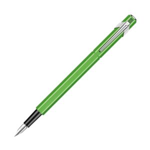 Caran d'Ache 849 Metal Green Fluo Fountain Pen