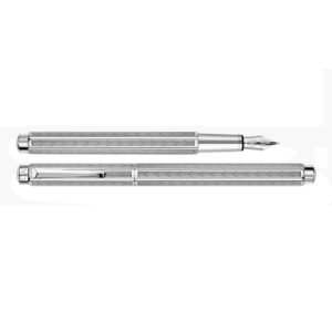 Caran d'Ache Ecridor Chevron Palladium Fountain Pen (M)