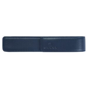 Cross Leather Pen Case - Single Midnight Blue