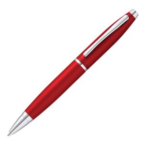 Cross Calais Crimson Red Chrome Trim Ball Pen