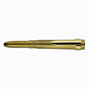 Fisher Cartridge .375 Bullet Ball Pen With Gold Clip