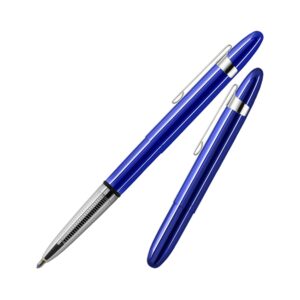 Fisher Bullet Blueberry Ball Pen With Clip