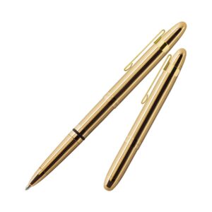 Fisher Bullet Gold Colour Clip Ball Pen