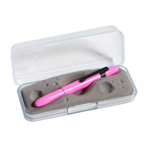 Fisher Bullet Pink/Matte Black Ball Pen With Clip