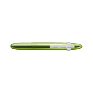 Fisher Bullet Lime Green Ball Pen with Clip