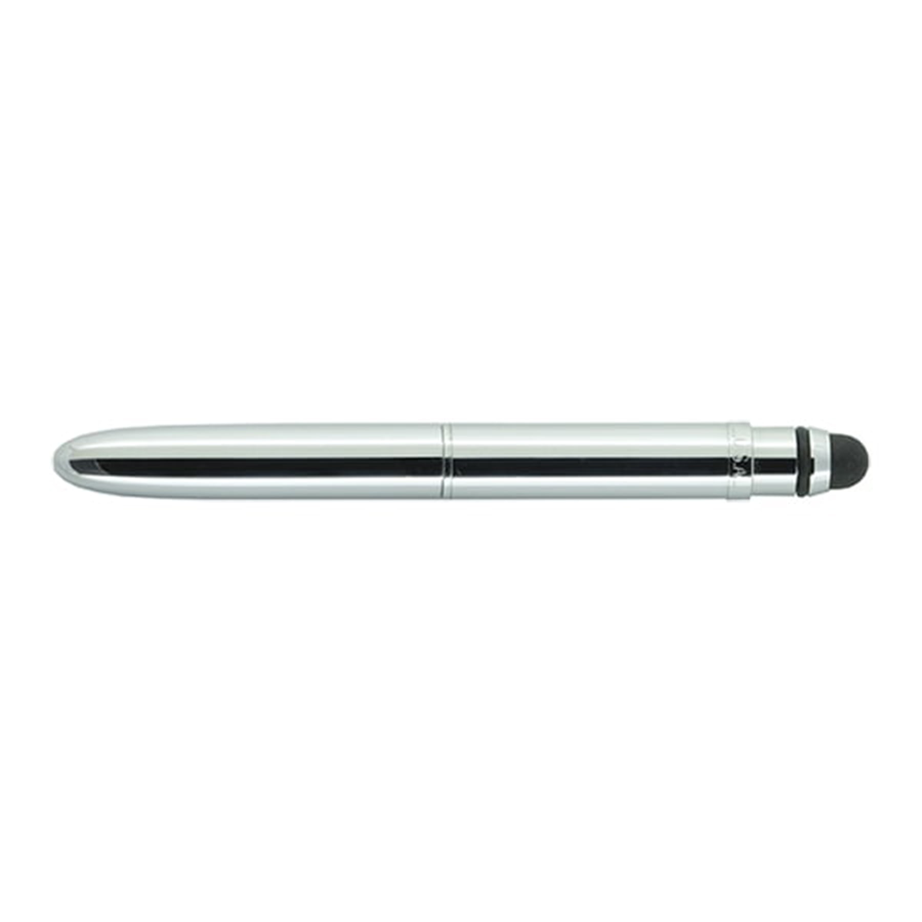 Fisher Chrome Bullet Grip With Stylus Ball Pen