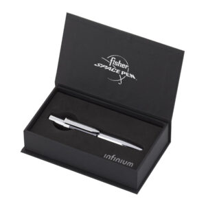 Fisher Infinium Black Titanium/Chrome Black Ink Ball Pen