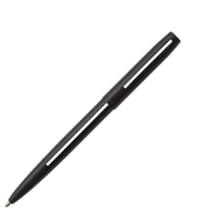 Fisher Cap-O-Matic Matte Black with White Line Ball Pen