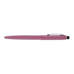 Fisher Cap-O-Matic Pink Chrome Trim Ball Pen With Stylus