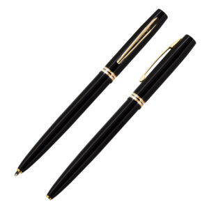 Fisher Cap-O-Matic Shiny Black Ball Pen