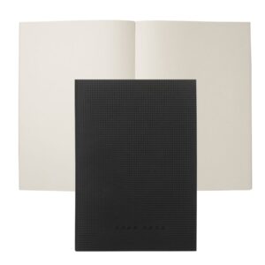 Hugo Boss Leather Note Pad Grid Soft A6