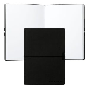 Hugo Boss Leather Note Pad Storyline Black A6