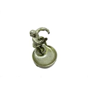 Jac Zagoory Pen Stand Monkey Pewter