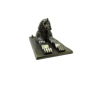 Jac Zagoory Pen Stand Sphinx Pewter
