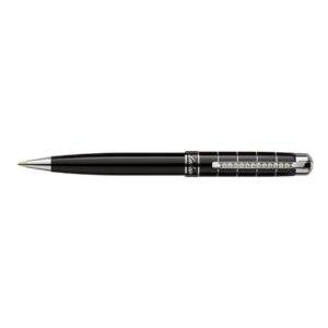 Laban Special Edition Black With Sterling Silver Ring Ball Pen