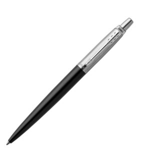 Parker Jotter Bond Street Black Chrome Trim Ball Pen