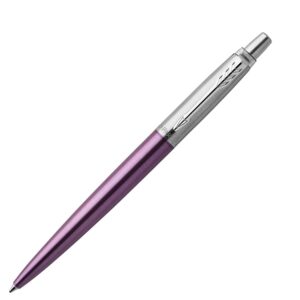 Parker Jotter Victoria Violet Chrome Trim Ball Pen