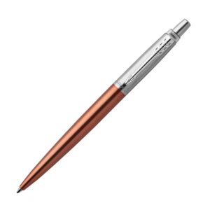 Parker Jotter Chelsea Orange Chrome Trim Ball Pen