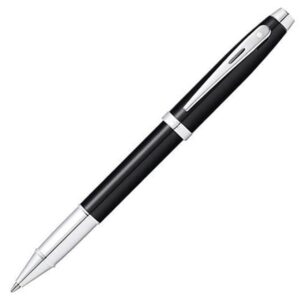 Sheaffer 100 Glossy Blue Chrome Trim Roller Ball Pen