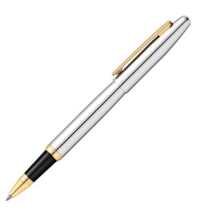 Sheaffer VFM Chrome Gold Trim Roller Ball Pen