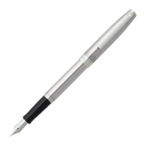 Sheaffer Sagaris Brushed Chrome CT Fountain Pen