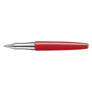 Caran d'Ache Leman Scarlet Red Rhodium Roller Ball Pen