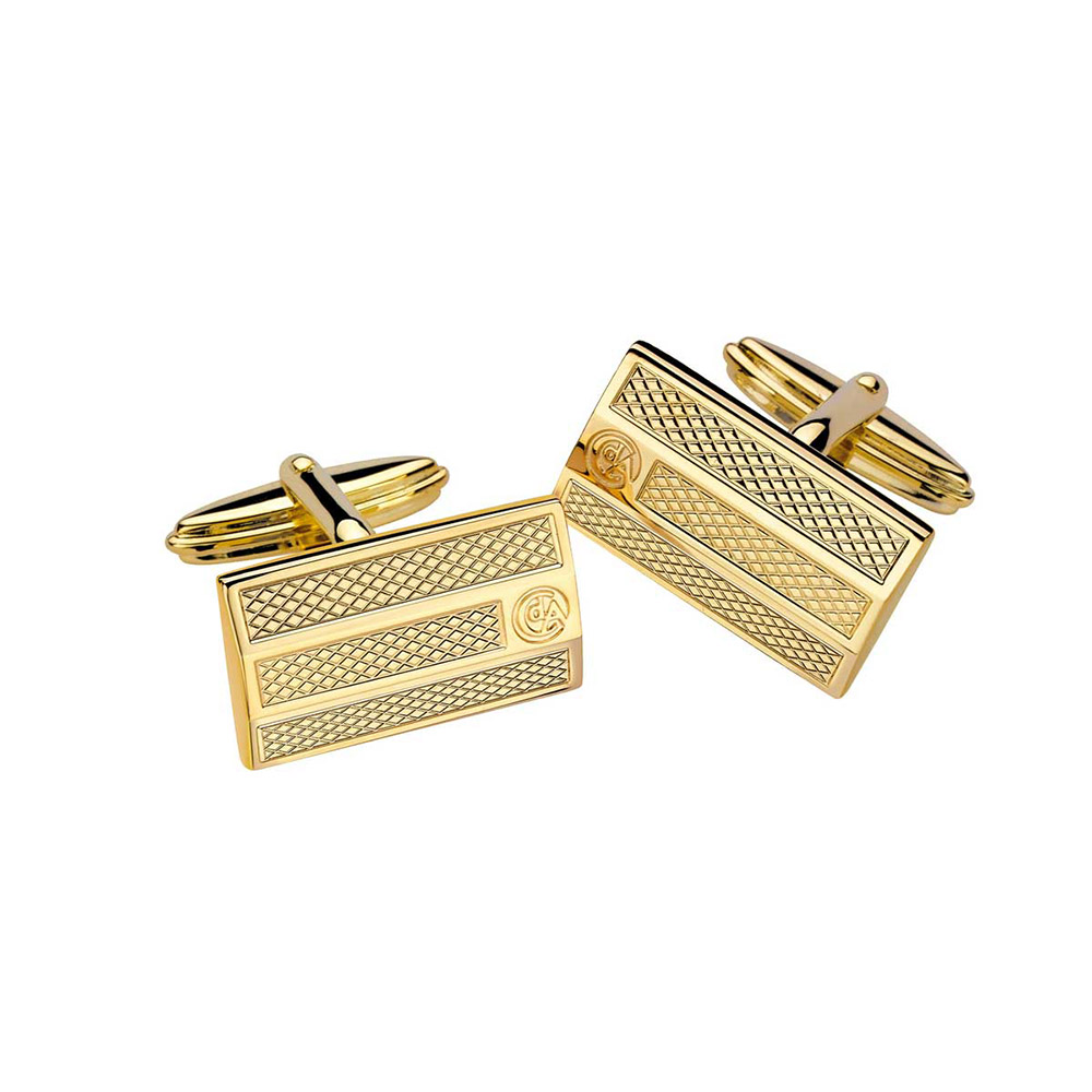 Caran d'Ache Cufflinks Retro Gilted