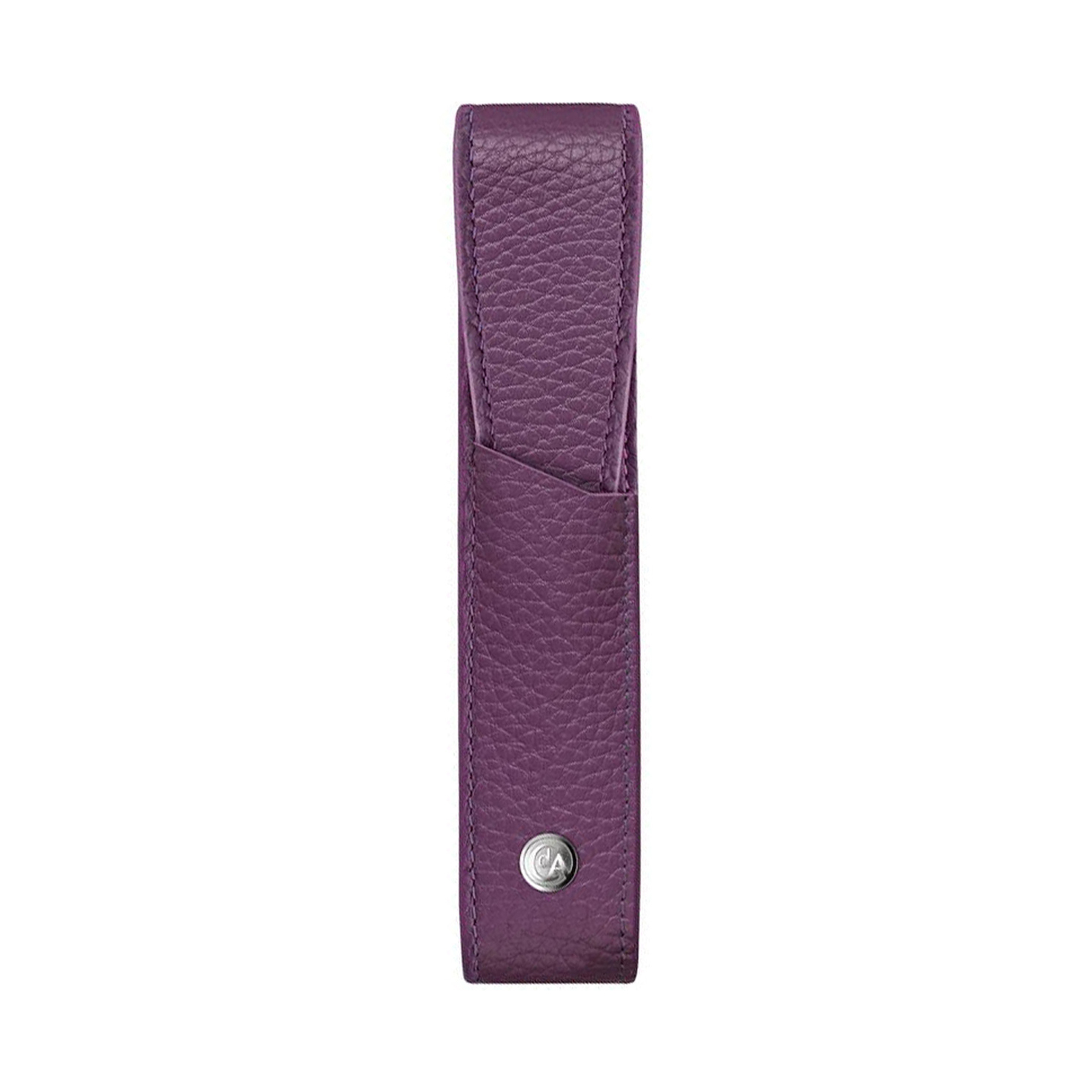 Caran d'Ache Leather Pen Holder 1 Lilac