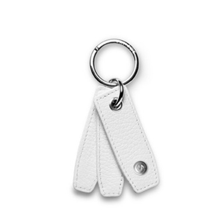 Caran d'Ache Leather Keyring Leman White