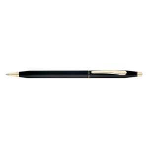 Cross Classic Century Black Matte Gold Trim Ball Pen