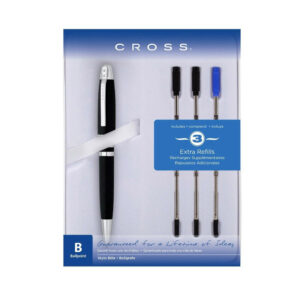 Cross Mason Black Ball Pen With 3 Refills