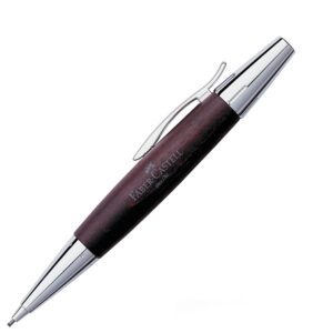 Faber Castell E-Motion Dark Brown Wood Mechanical Pencil