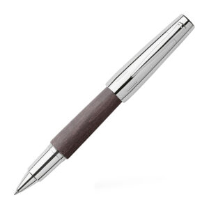 Faber Castell E-Motion Black Pear Wood Rollerball