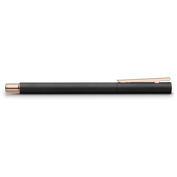 Faber Castell NEO Metal Black Rose Gold Fountain Pen
