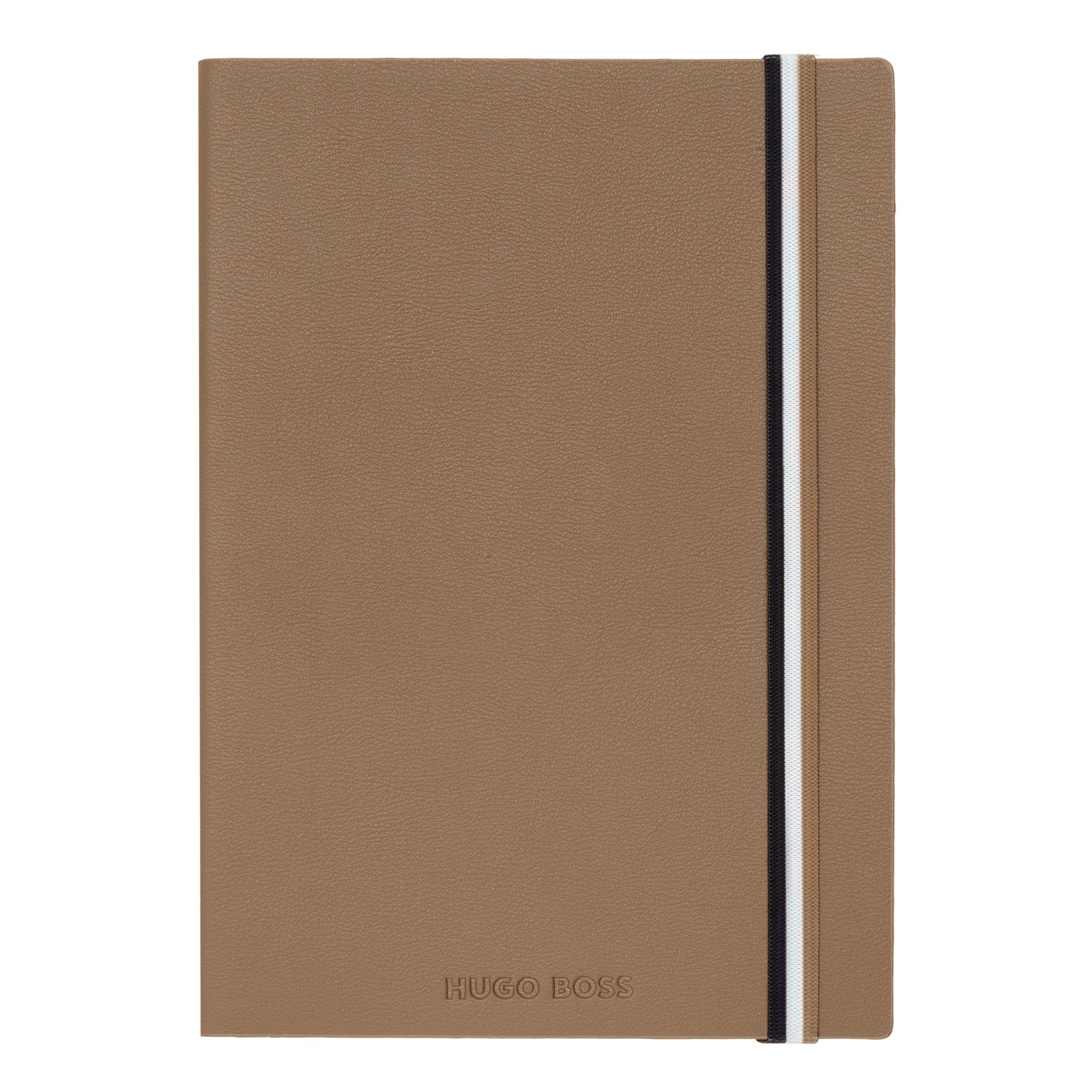 Hugo Boss Notebook A5 Iconic Camel Lined
