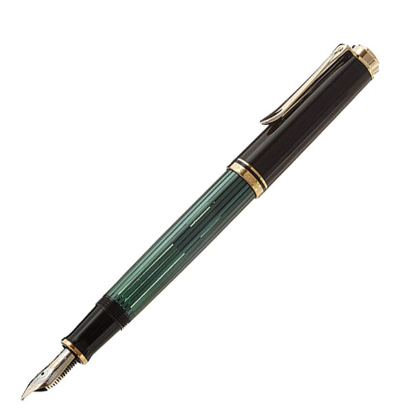 Pelikan Souveran M400 Black/Green Fountain Pen