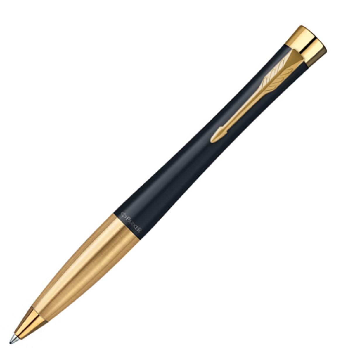Parker Urban Muted Black Gold Trim Ball Pen