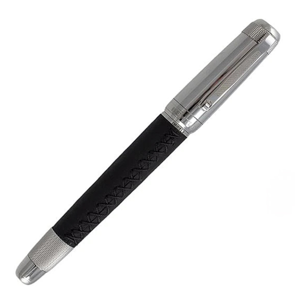 Tibaldi for Bentley Azure Silver Roller Ball, Burnt Oak Limited Edition