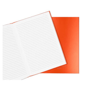 Caran D'Ache Note Book A5 Slim Orange Lined
