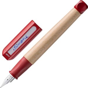 Lamy ABC Wood Red Fountain Pen