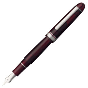 Platinum #3776 Century Rhodium Bourgogne Fountain Pen