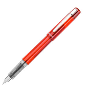 Platinum Prefounte Vermilion Orange Fountain Pen