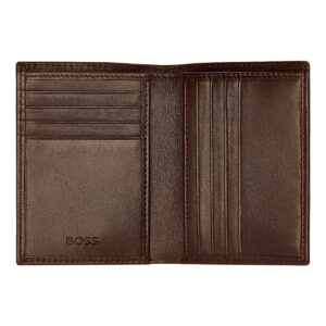 Hugo Boss Leather Folding CH Classic Smooth Brown
