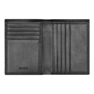 Hugo Boss Leather Folding CH Classic Grained Black