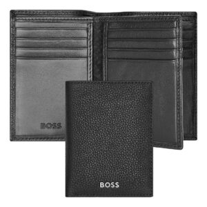 Hugo Boss Leather CH Trifold Classic Grained Black