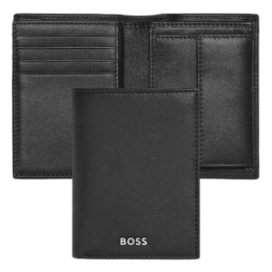 Hugo Boss Leather CH with Flap Cls Smooth Black