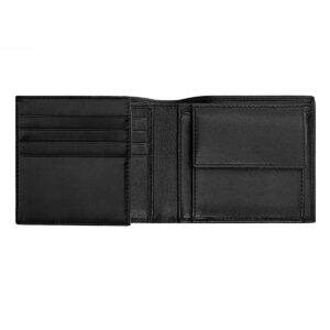 Hugo Boss Leather Wallet Flap CLS Grained Black