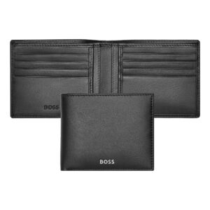 Hugo Boss Leather Wallet Classic Smooth Black